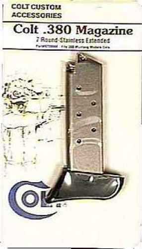 Colt Magazine Mustang 380 ACP With Bumper 7Rd SS SPC556921